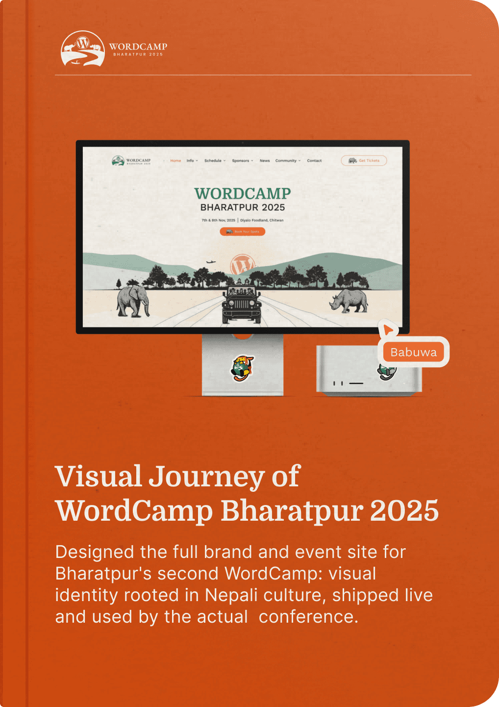 WordCamp Bharatpur — Community Event Design case study by Siddhartha Dwivedi