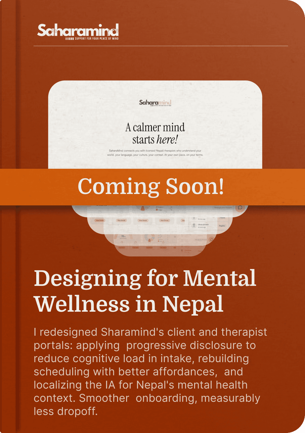 Saharamind — case study by Siddhartha Dwivedi